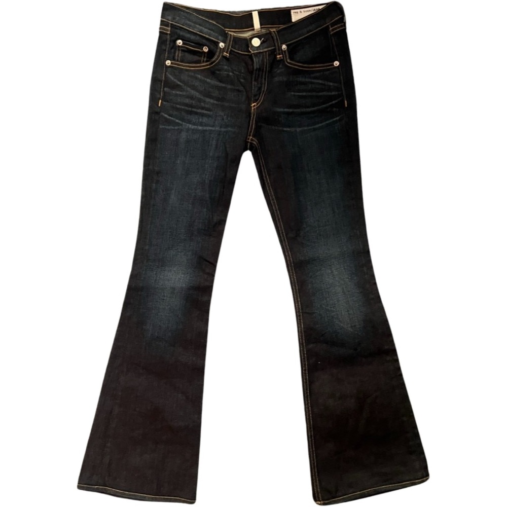 Rag & Bone Kensington elephant bell jeans size 27